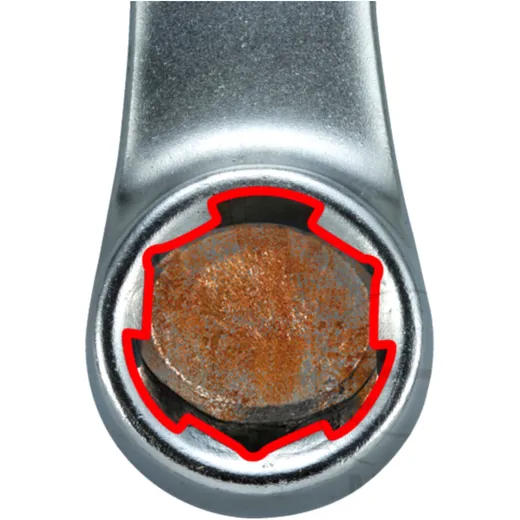 DOUBLE RINGS WRENCH for stuck bolts 18x19 mm_0