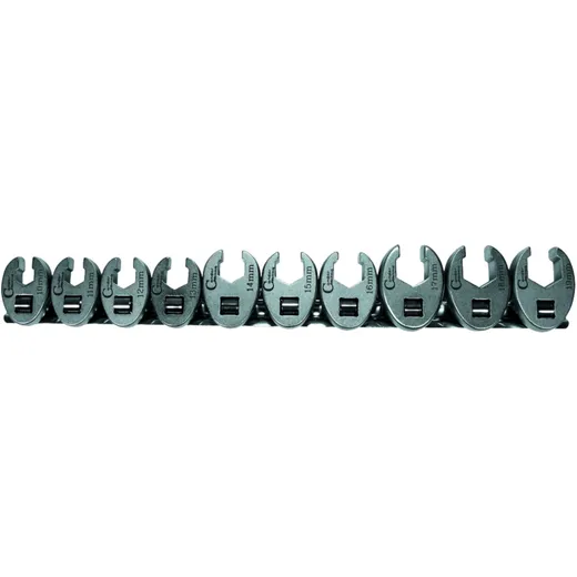 Ringschlüssel Satz offen 3/8" 10-teilig 10-19 mm