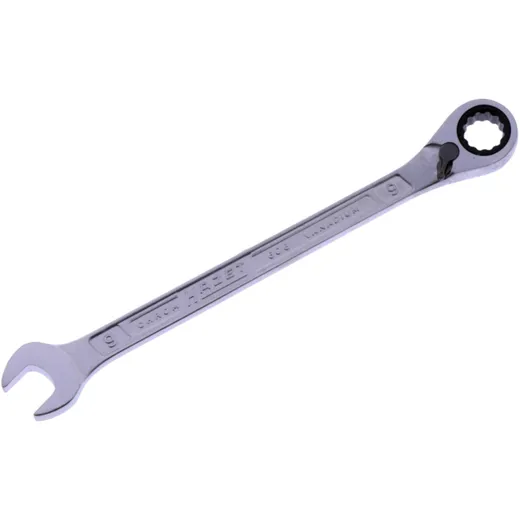 9 mm Ratchet Ring Wrench with Reverse Lever_0