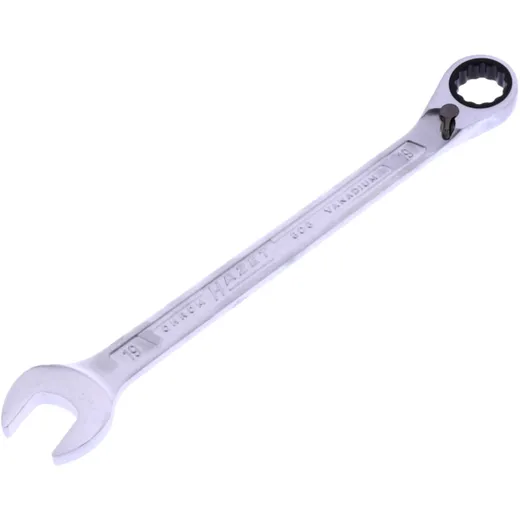 19 mm Ratchet Ring Spanner with Reverse Lever for Motorcycles_0