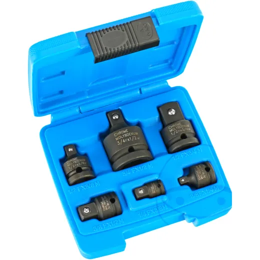 KRAFT 6-Piece Adaptor Kit 1/4-3/4 for Tools