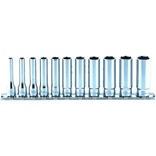 1/4" Hex Socket Set 12 Piece for Motorcycles