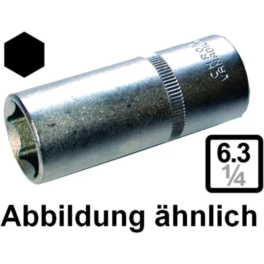 1/4 Drive Socket Set for Motorcycles, 11 Pieces 4-13 mm_0