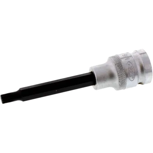 Vielzahn Steckschlüsseleinsatz 1/2 Zoll M6 J – Länge 100 mm für VW/Audi, Toyota