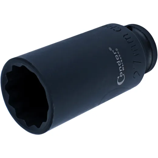 Impact Socket 12KT 1/2 inch 27 mm for Impact Wrench