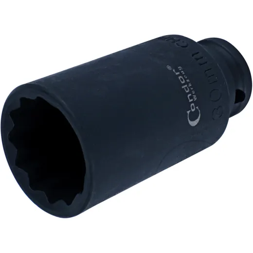 Impact Socket 12PT 1/2 30 MM for Motorcycles