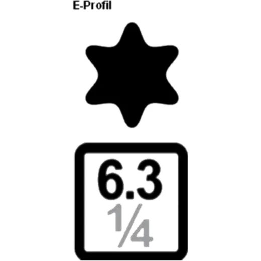 SOCKET TORX E11 1/4 for Motorcycle_0