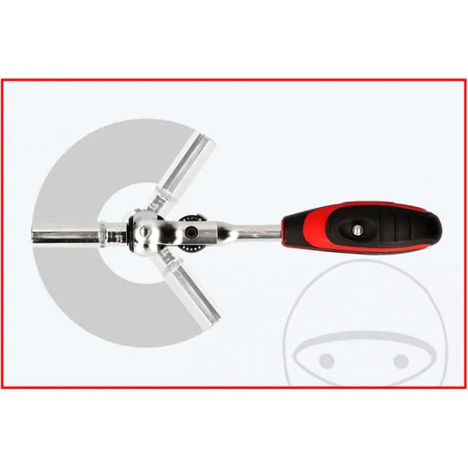 REVERSIBLE RATCHET 1/4 MINI T-HANDLE WITH SWIVEL HEAD_0