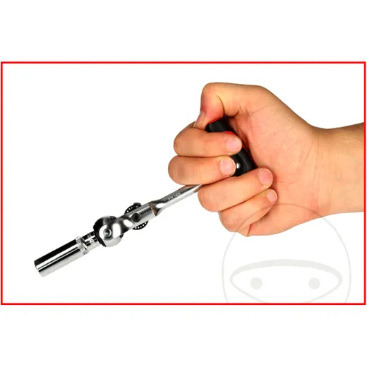 Umschaltknarre 3/8" Mini T-Griff Schwenkkopf_1