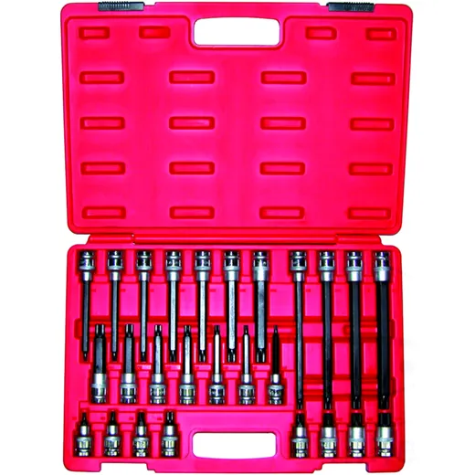 SPLINE SOCKET DRIVE SET 26 PIECE ½ INCH DRIVE for motorcycles
