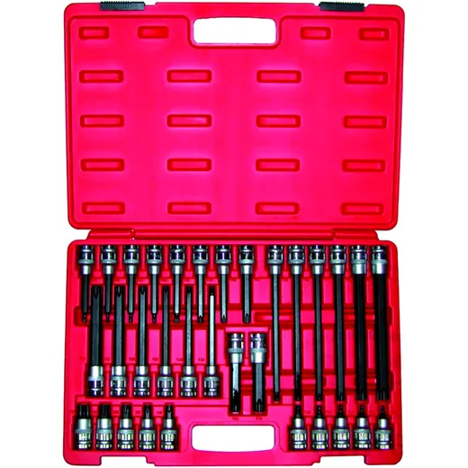 TORX Socket Set 1/2 Inch Drive 32 Piece for Motorcycles