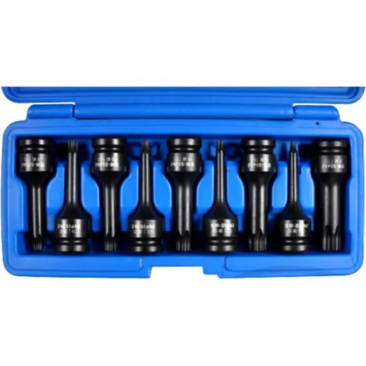 Impact Driver Bit Set TORX 1/2" for heavy-duty use