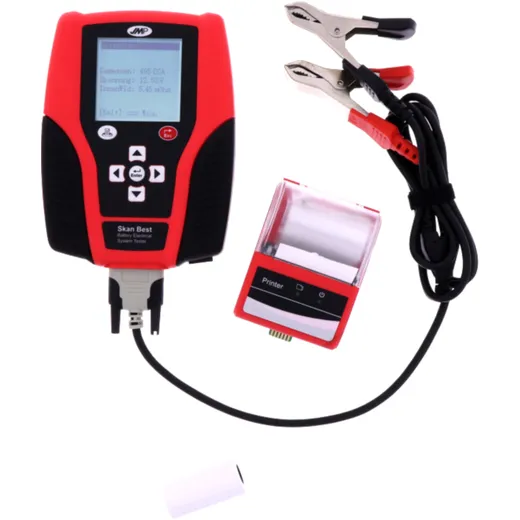 JMP SKAN DIGITALER BATTERIETESTER INKLUSIVE DRUCKER