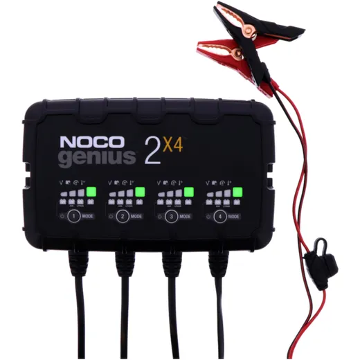NOCO Genius 2X4 Batterieladegerät 6/12V 4X 2A