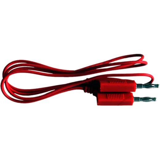 Verlängerungskabel mit Federkorbspitze rot 91 cm