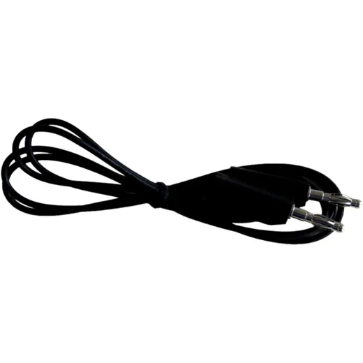Verlängerungskabel 91 CM mit Federkorbspitze schwarz