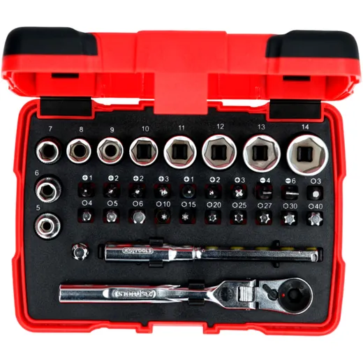 1/4" TORSIONpower Bit Socket Set, 33 Piece_0