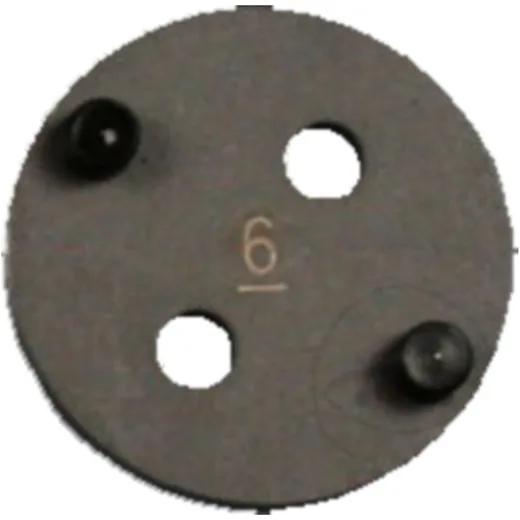 Adapter Plate 6 for Brake Piston Reset Tool