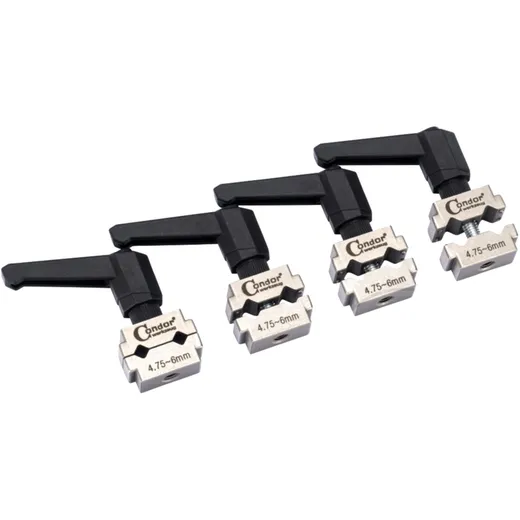 4-Piece Brake Line Clamps