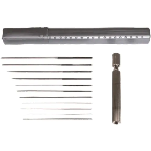 Nozzle Reamer Set 12-Piece 0.6-1.9 mm