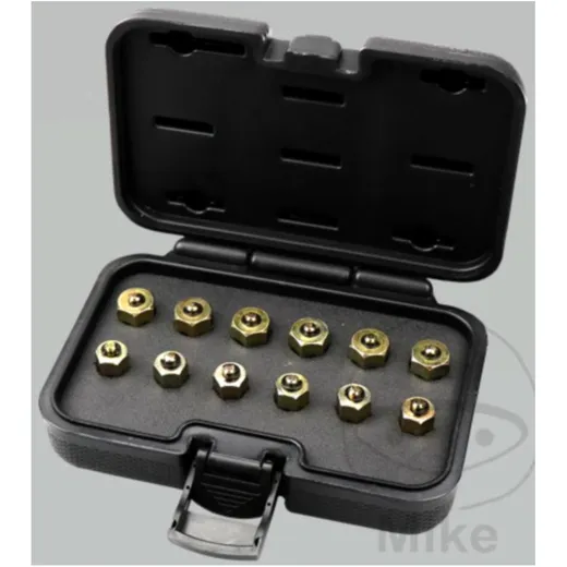 COMMON-RAIL Closure Caps Set 12 14 mm for Motorcycles