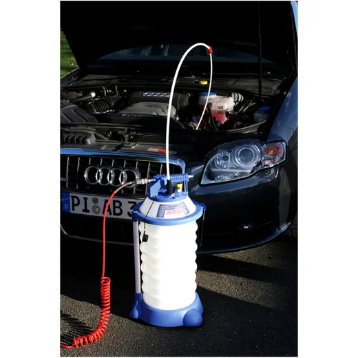 VACUUM PUMP 19 LITRE PNEUMATIC WITH 3 PROBES for Cars/Motorcycl