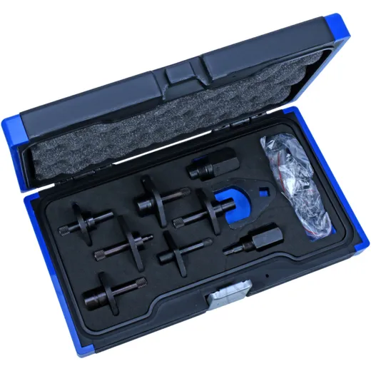 9-Piece Adaptor Kit for Common-Rail High-Pressure Testing Device