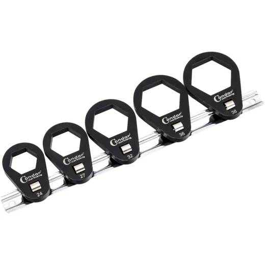 Oil Filter Wrench Set 5-Piece 3/8 Inch Hex for Audi, BMW