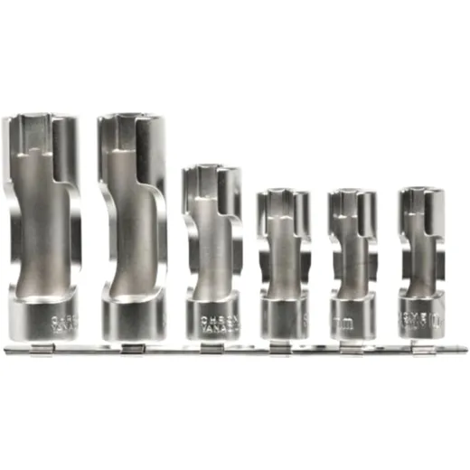 Special Socket Wrench Kit 6-Piece for Temperature Sensors and Thermo Switches