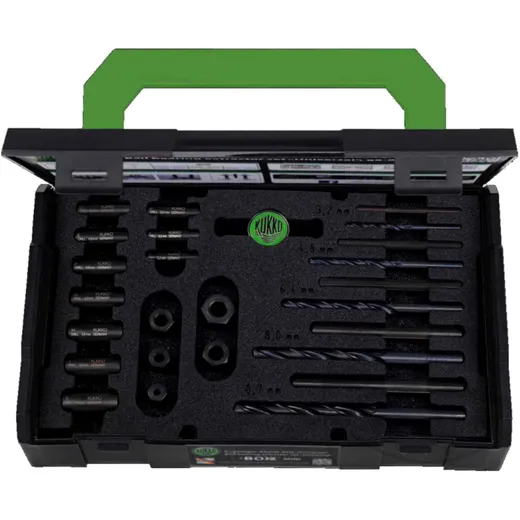 Screw Extractor Kit for Broken Bolts and Screws