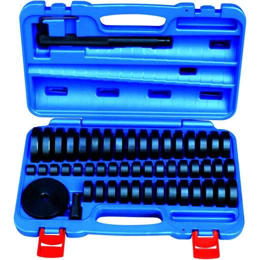 51-Piece Pressure Parts Set for Bearing In/Out Pressing