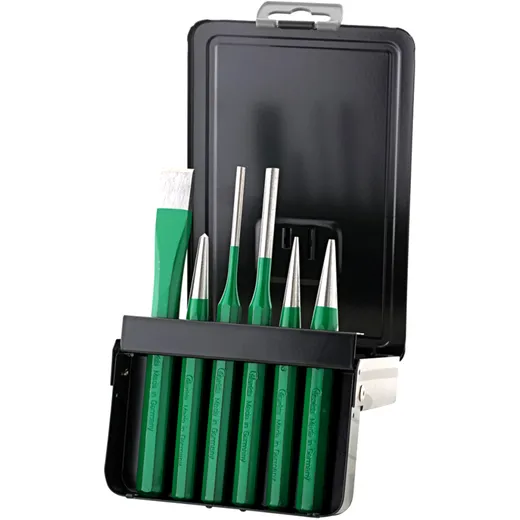 6-Piece Chisel Punch Drift Set for precise applications