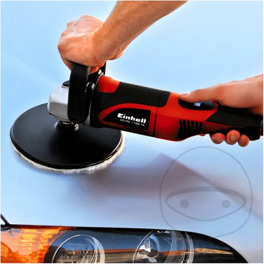 Einhell CC-PO 1100/1E Poliermaschine für ambitionierte Heimwerk