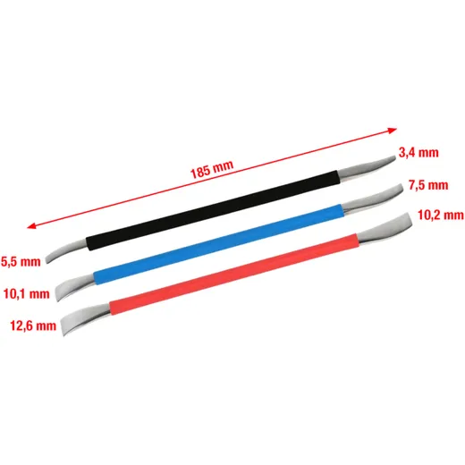 Precision Lever Tool Set, 3 Piece for Motorcycles