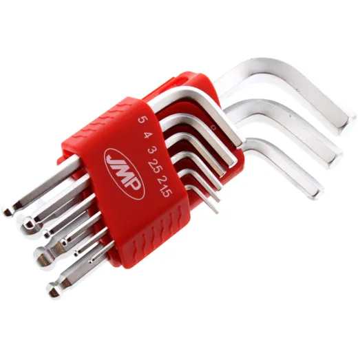 9-Piece Angle Screwdriver Set with Ball Head, 1.5-10 mm