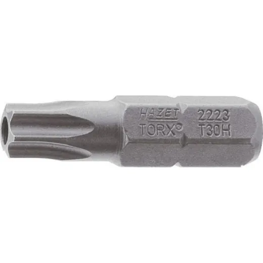 Bit Torx T9H mit Loch 1/4
