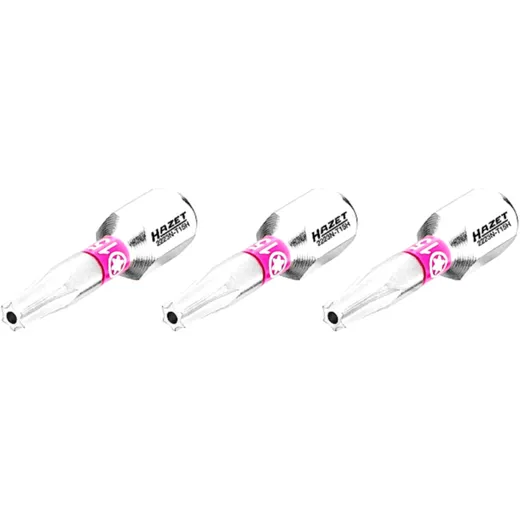 Bit Torx T15H 1/4 in 3 Pieces 25 mm