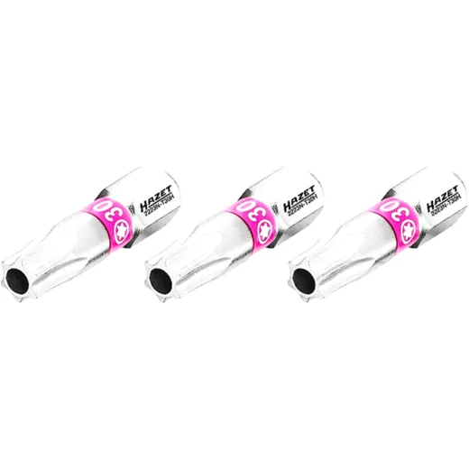 Bit Torx T30H 1/4 inch 3-piece 25 mm