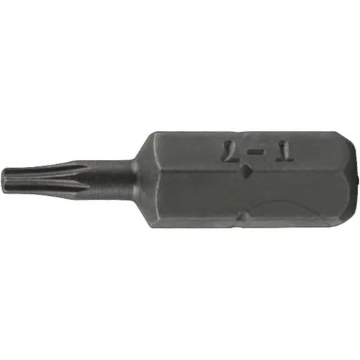 T7 Torx® Bit with Hole 25 mm 1/4 Inch
