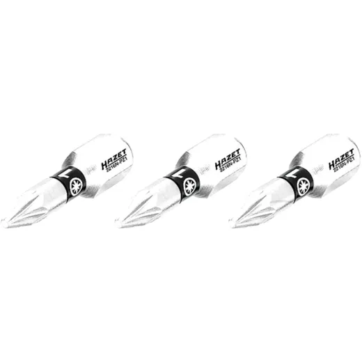 Hazet 1/4 inch PZ1 Bit Set for Tools 25 mm