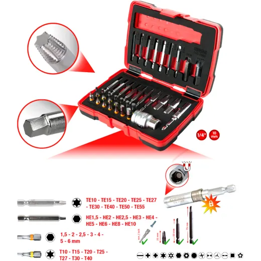 34-Piece Screw Extractor Set_0
