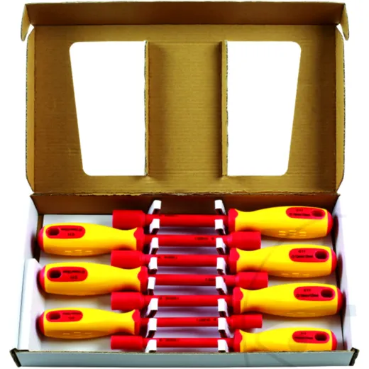 VDE Socket Wrench Dreher Kit 6 - 14 mm for electric vehicles