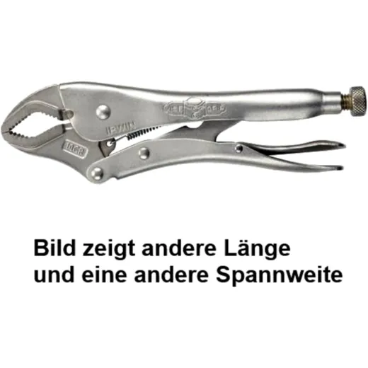 Locking Pliers with Curved Jaws 175 mm for versatile use