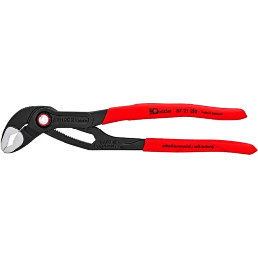 KNIPEX Cobra QuickSet Water Pump Pliers for Accurate Adjustments