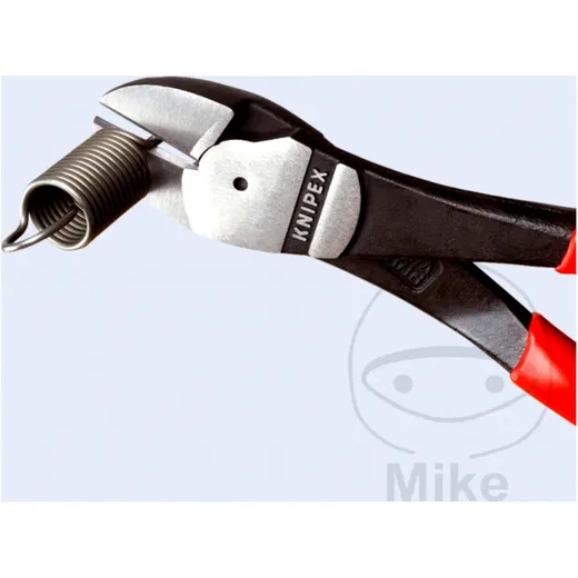 Knipex Kraft Seitenschneider 160 BRUENIERT 2K Griff für präzise