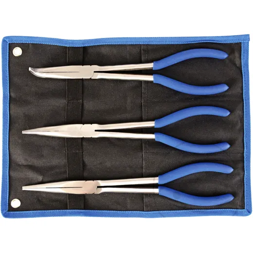 Long Nose Pliers Set 3-piece for Mechanics