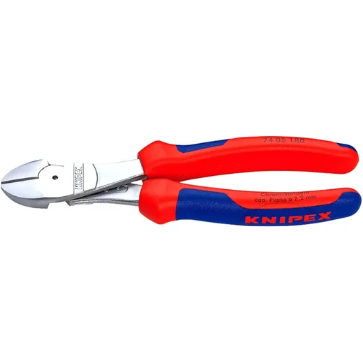 Knipex Side Cutters Kraft 200 Chrome 2K Handle