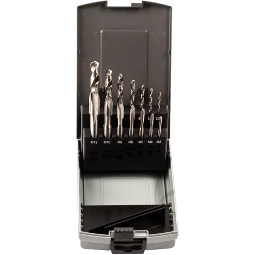 Machines Thread Drill Set M3-M12 HSS CO for Motorcycle