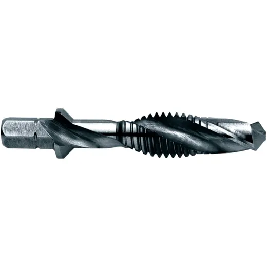 Combination Thread Drill Bit Set with Bit Holder M3-M10 for Mot