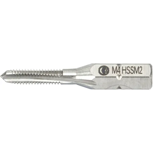 Gewindebohrer-Bit M4 HSS-G M2 1/4 Zoll